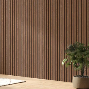Revestimiento Pared Interior - Teca y Negro